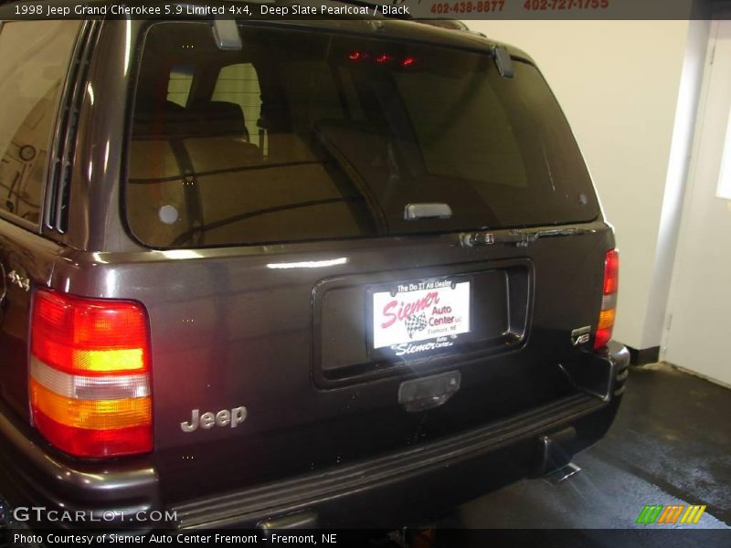 Deep Slate Pearlcoat / Black 1998 Jeep Grand Cherokee 5.9 Limited 4x4