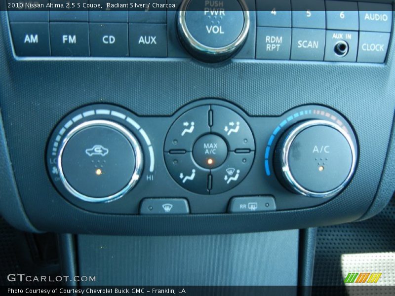 Radiant Silver / Charcoal 2010 Nissan Altima 2.5 S Coupe