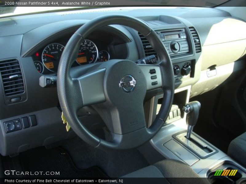 Avalanche White / Graphite 2008 Nissan Pathfinder S 4x4