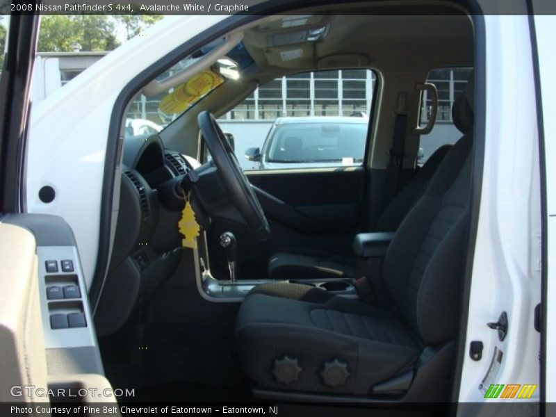 Avalanche White / Graphite 2008 Nissan Pathfinder S 4x4
