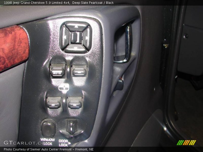 Deep Slate Pearlcoat / Black 1998 Jeep Grand Cherokee 5.9 Limited 4x4