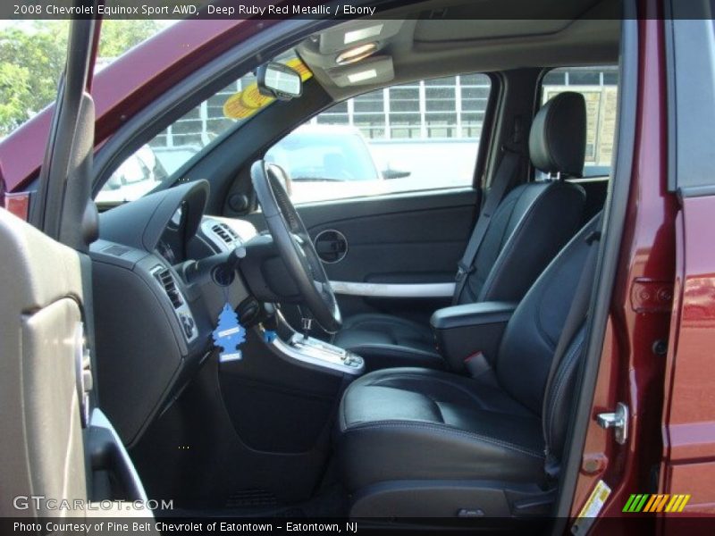 Deep Ruby Red Metallic / Ebony 2008 Chevrolet Equinox Sport AWD