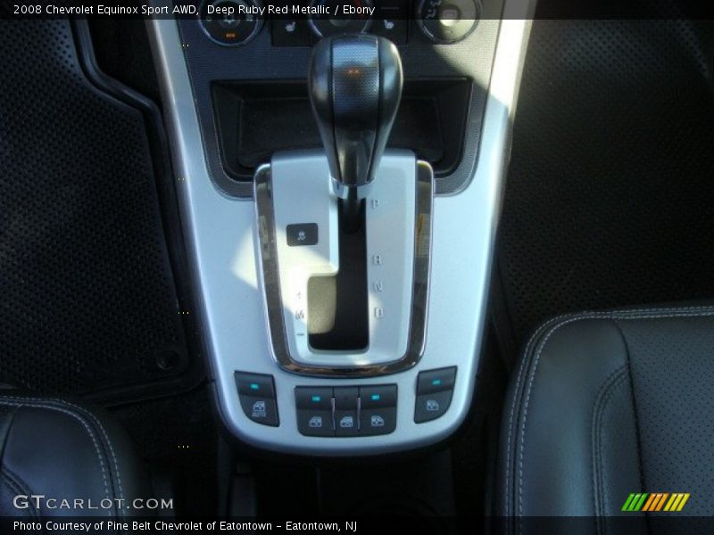 Deep Ruby Red Metallic / Ebony 2008 Chevrolet Equinox Sport AWD