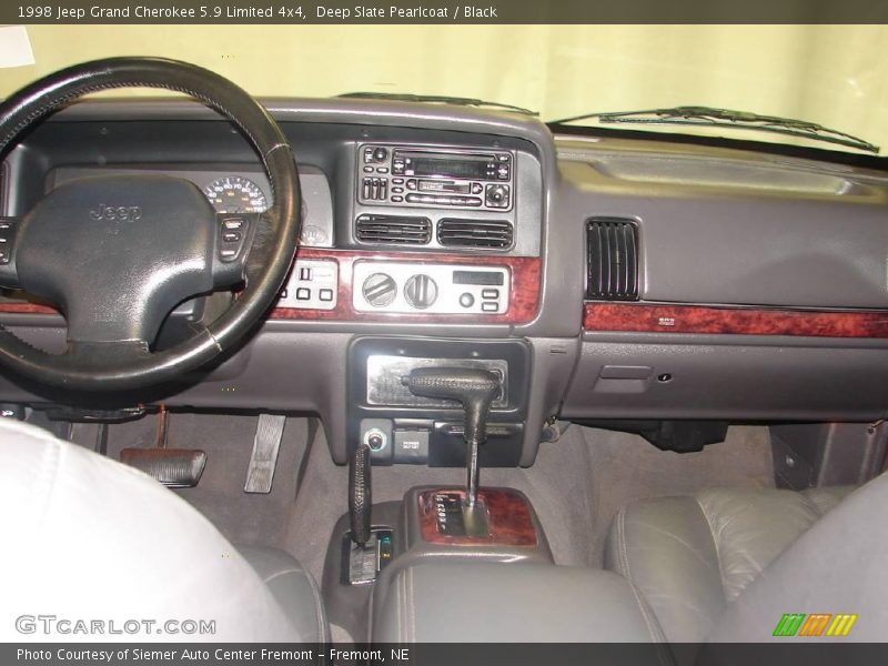 Deep Slate Pearlcoat / Black 1998 Jeep Grand Cherokee 5.9 Limited 4x4
