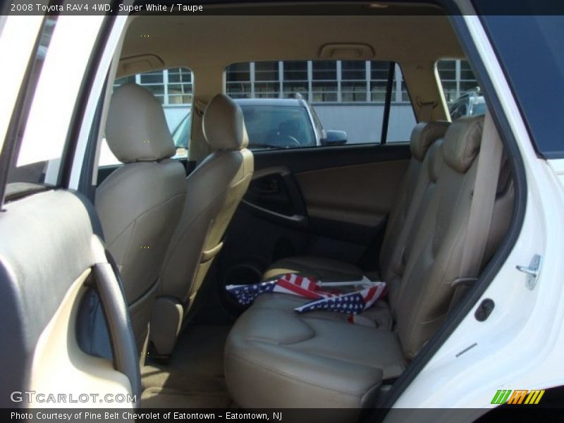 Super White / Taupe 2008 Toyota RAV4 4WD
