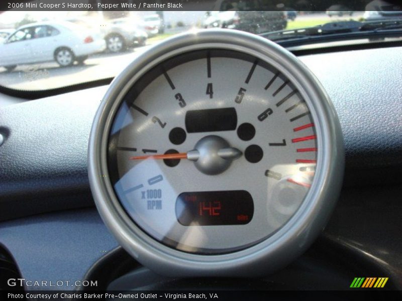 Pepper White / Panther Black 2006 Mini Cooper S Hardtop