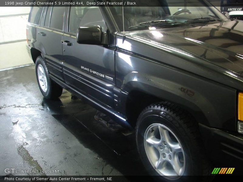 Deep Slate Pearlcoat / Black 1998 Jeep Grand Cherokee 5.9 Limited 4x4