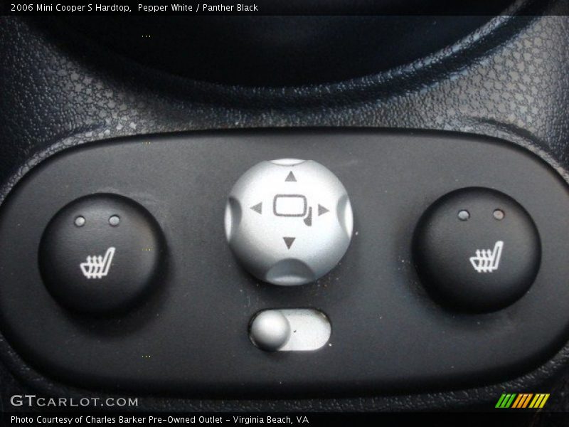 Pepper White / Panther Black 2006 Mini Cooper S Hardtop