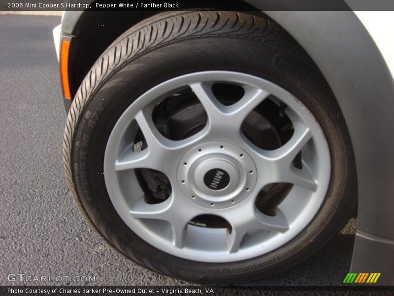 Pepper White / Panther Black 2006 Mini Cooper S Hardtop