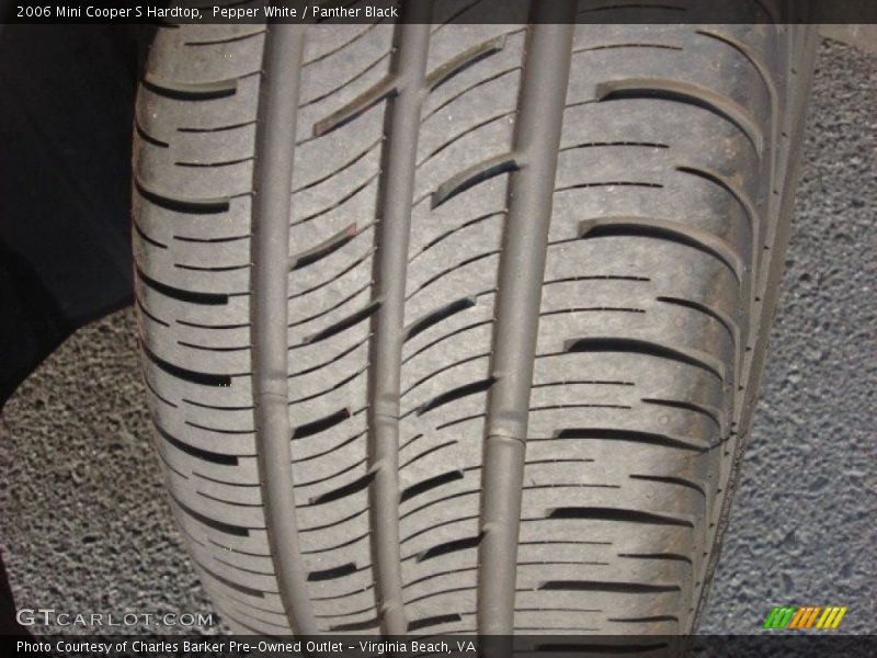 Pepper White / Panther Black 2006 Mini Cooper S Hardtop