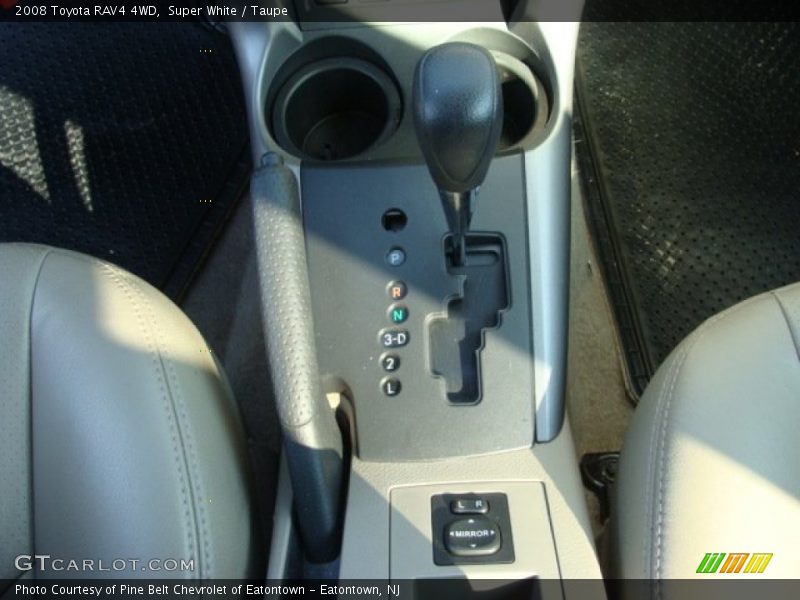 Super White / Taupe 2008 Toyota RAV4 4WD