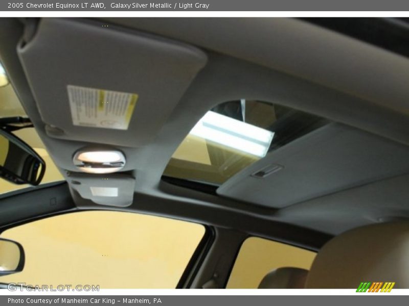 Galaxy Silver Metallic / Light Gray 2005 Chevrolet Equinox LT AWD