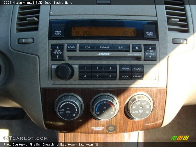 Super Black / Blond 2005 Nissan Altima 3.5 SE