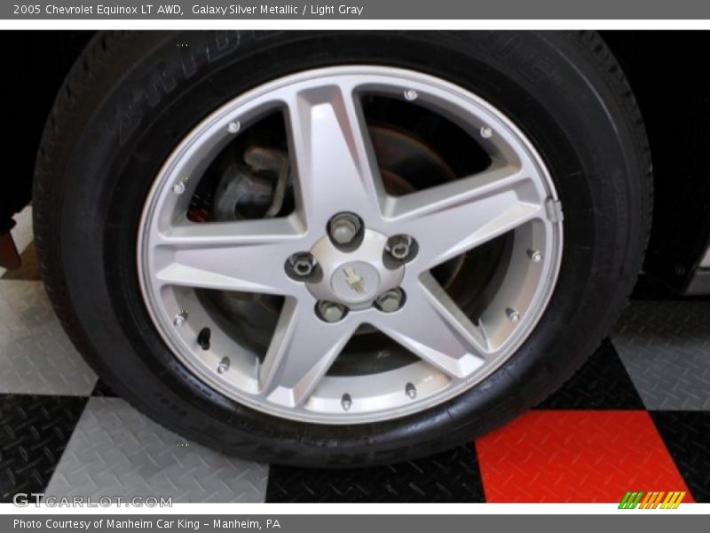 Galaxy Silver Metallic / Light Gray 2005 Chevrolet Equinox LT AWD