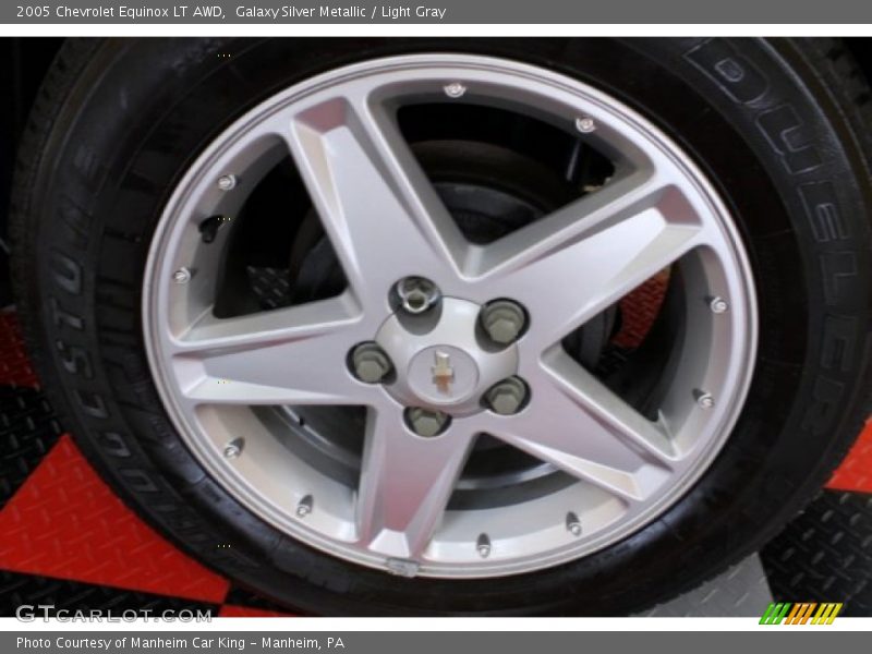 Galaxy Silver Metallic / Light Gray 2005 Chevrolet Equinox LT AWD