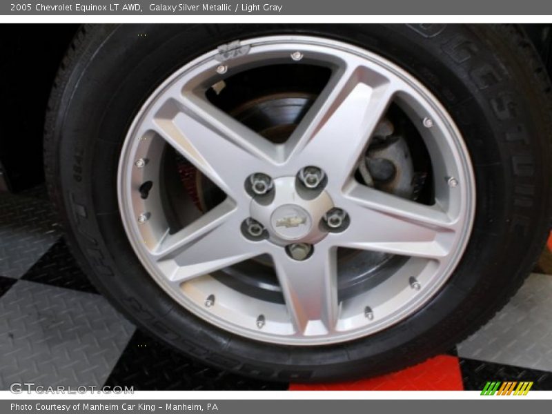 Galaxy Silver Metallic / Light Gray 2005 Chevrolet Equinox LT AWD