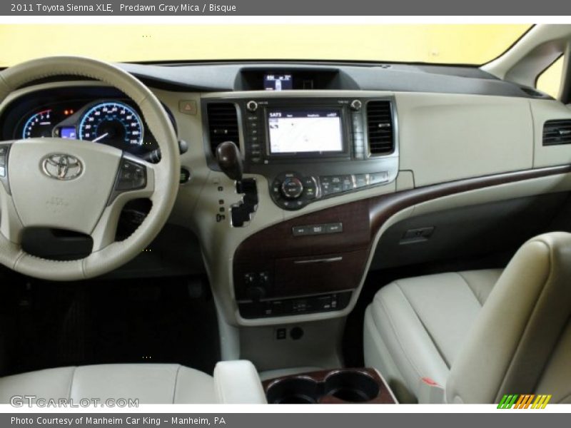 Predawn Gray Mica / Bisque 2011 Toyota Sienna XLE