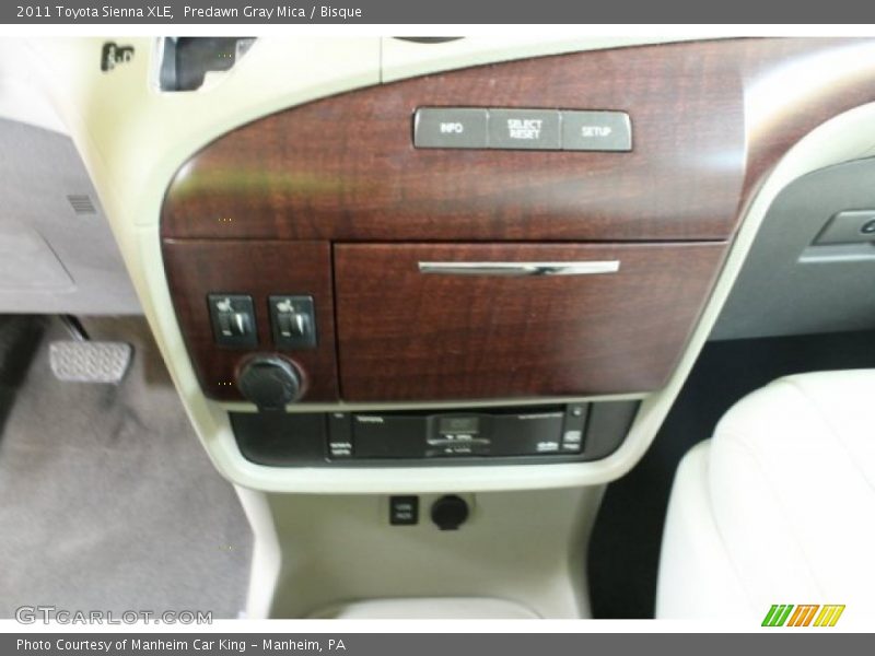 Predawn Gray Mica / Bisque 2011 Toyota Sienna XLE