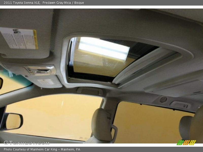 Predawn Gray Mica / Bisque 2011 Toyota Sienna XLE