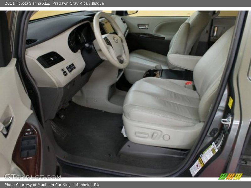 Predawn Gray Mica / Bisque 2011 Toyota Sienna XLE