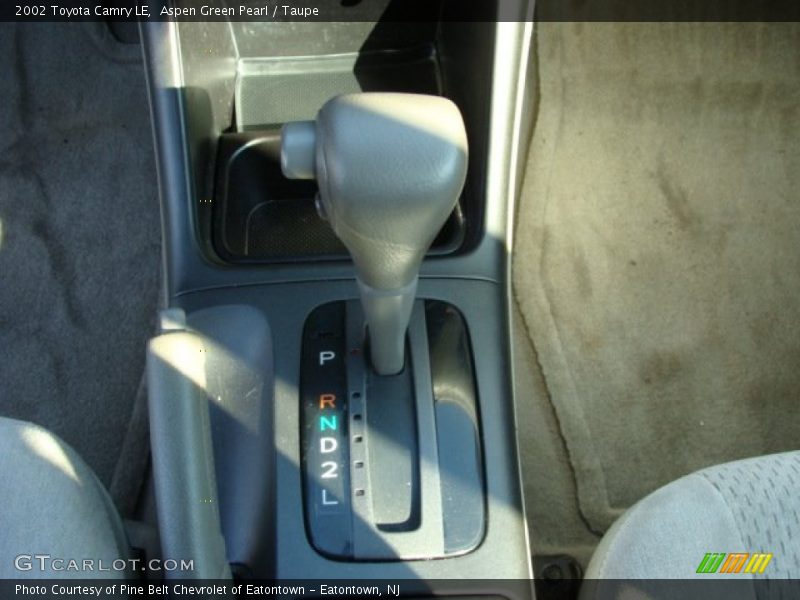 Aspen Green Pearl / Taupe 2002 Toyota Camry LE