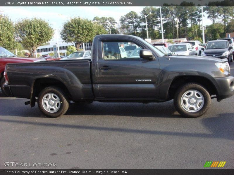 Magnetic Gray Metallic / Graphite Gray 2009 Toyota Tacoma Regular Cab