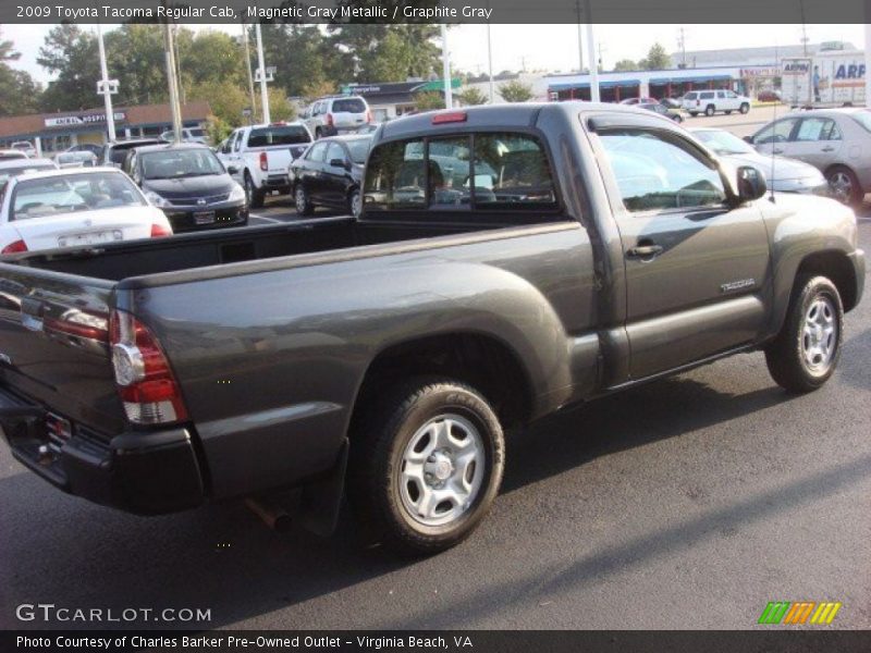 Magnetic Gray Metallic / Graphite Gray 2009 Toyota Tacoma Regular Cab