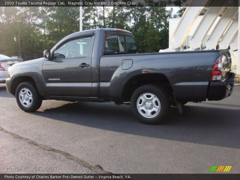 Magnetic Gray Metallic / Graphite Gray 2009 Toyota Tacoma Regular Cab