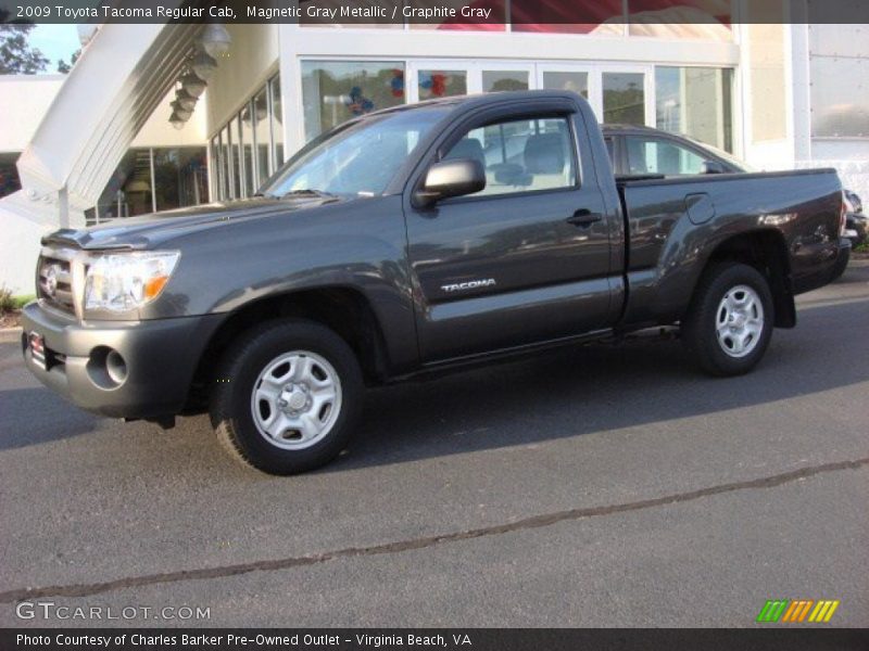 Magnetic Gray Metallic / Graphite Gray 2009 Toyota Tacoma Regular Cab