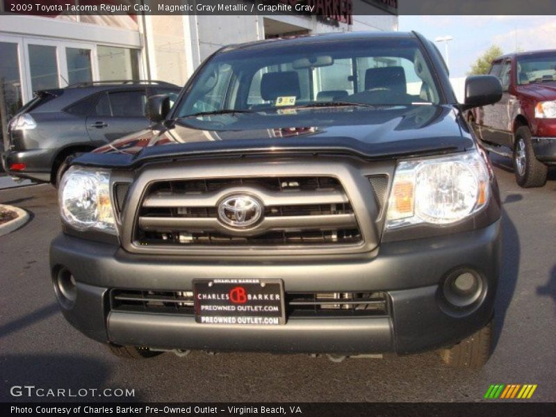 Magnetic Gray Metallic / Graphite Gray 2009 Toyota Tacoma Regular Cab