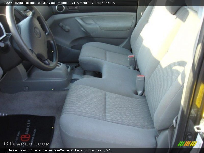 Magnetic Gray Metallic / Graphite Gray 2009 Toyota Tacoma Regular Cab