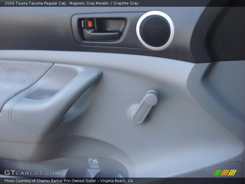 Magnetic Gray Metallic / Graphite Gray 2009 Toyota Tacoma Regular Cab