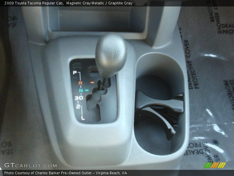 Magnetic Gray Metallic / Graphite Gray 2009 Toyota Tacoma Regular Cab