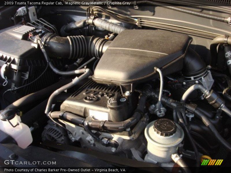 Magnetic Gray Metallic / Graphite Gray 2009 Toyota Tacoma Regular Cab