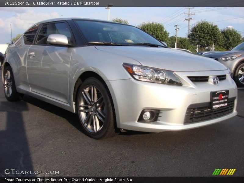 Classic Silver Metallic / Dark Charcoal 2011 Scion tC
