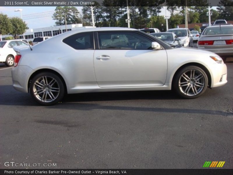 Classic Silver Metallic / Dark Charcoal 2011 Scion tC