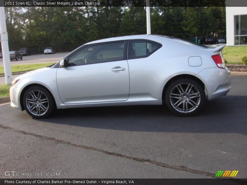 Classic Silver Metallic / Dark Charcoal 2011 Scion tC