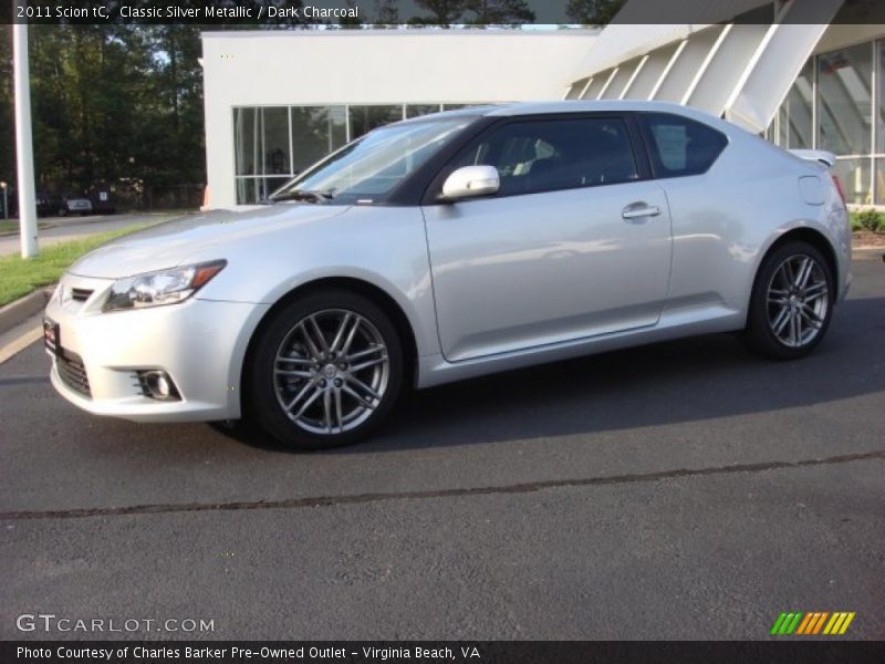 Classic Silver Metallic / Dark Charcoal 2011 Scion tC