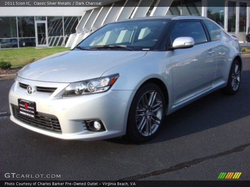 Classic Silver Metallic / Dark Charcoal 2011 Scion tC