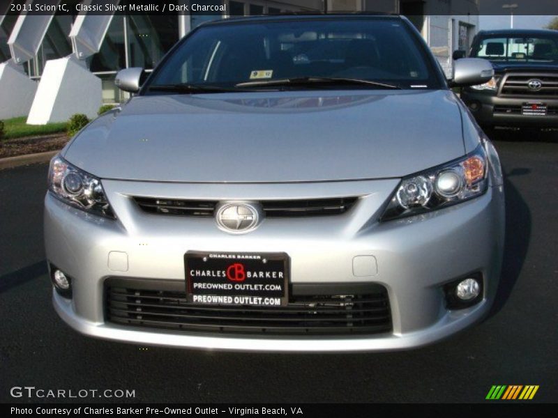Classic Silver Metallic / Dark Charcoal 2011 Scion tC