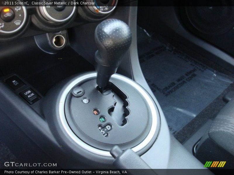 Classic Silver Metallic / Dark Charcoal 2011 Scion tC