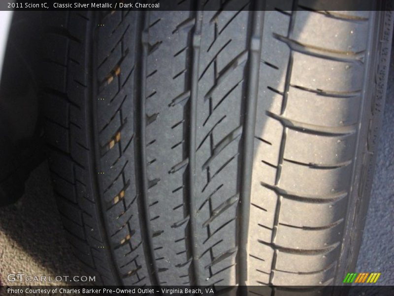 Classic Silver Metallic / Dark Charcoal 2011 Scion tC