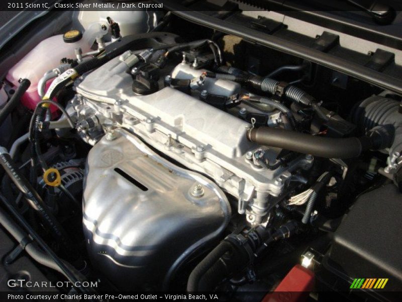 Classic Silver Metallic / Dark Charcoal 2011 Scion tC