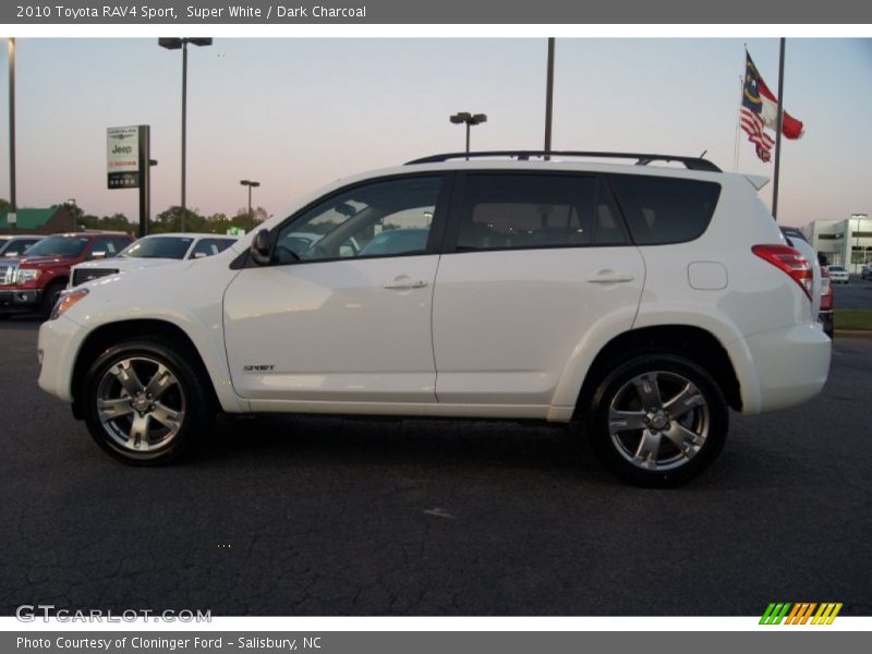  2010 RAV4 Sport Super White