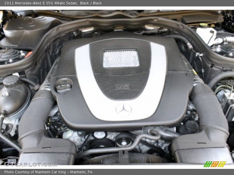 Black / Black 2011 Mercedes-Benz E 350 4Matic Sedan
