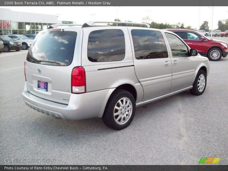 Platinum Metallic / Medium Gray 2006 Buick Terraza CXL AWD