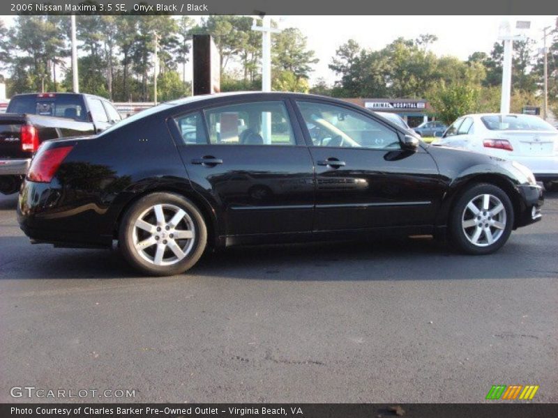 Onyx Black / Black 2006 Nissan Maxima 3.5 SE