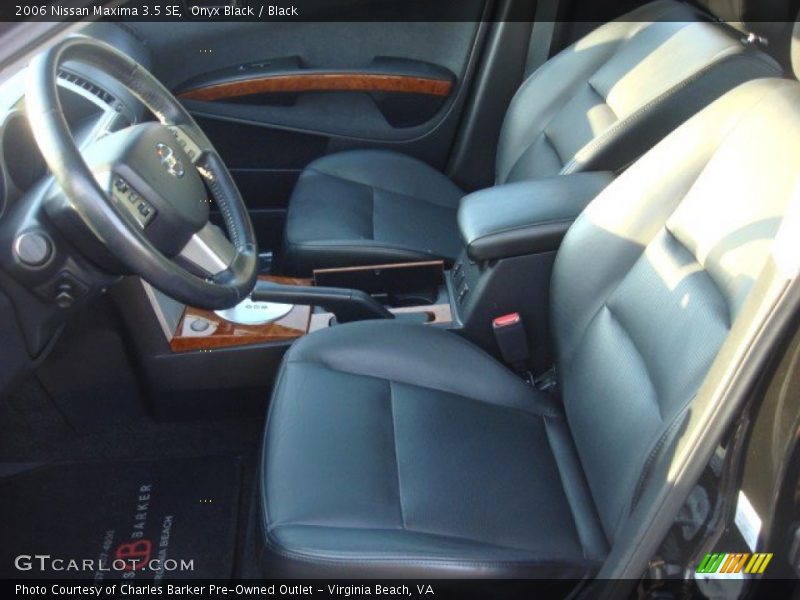 Onyx Black / Black 2006 Nissan Maxima 3.5 SE