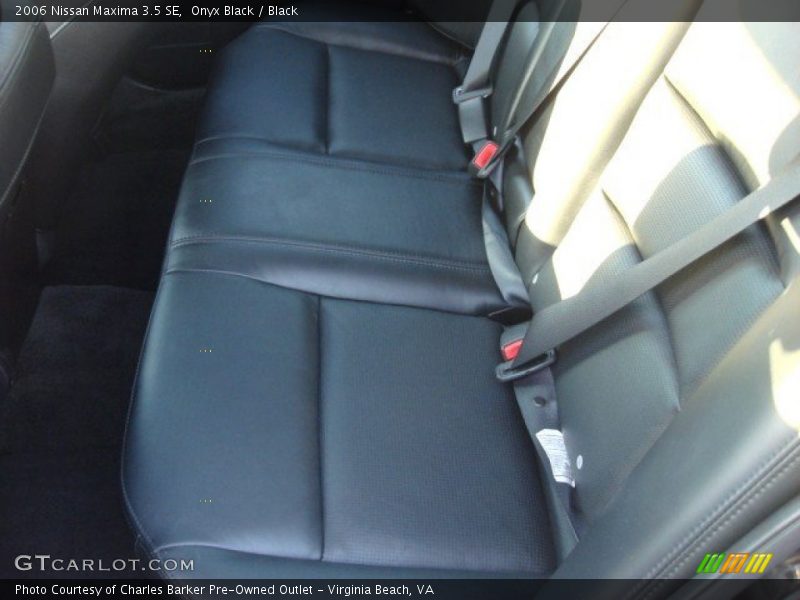 Onyx Black / Black 2006 Nissan Maxima 3.5 SE