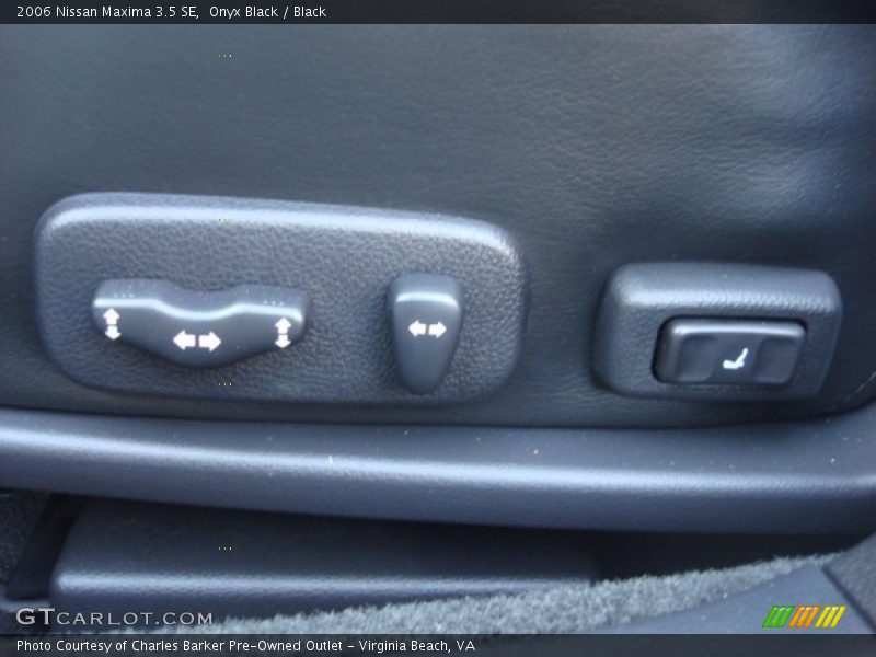 Onyx Black / Black 2006 Nissan Maxima 3.5 SE